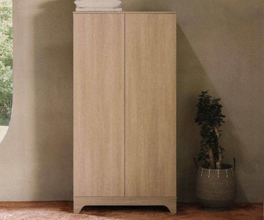 Kast Quax, Tsugi Honey Ash, Tsugi Honey Ash Wardrobe, 2-deurs